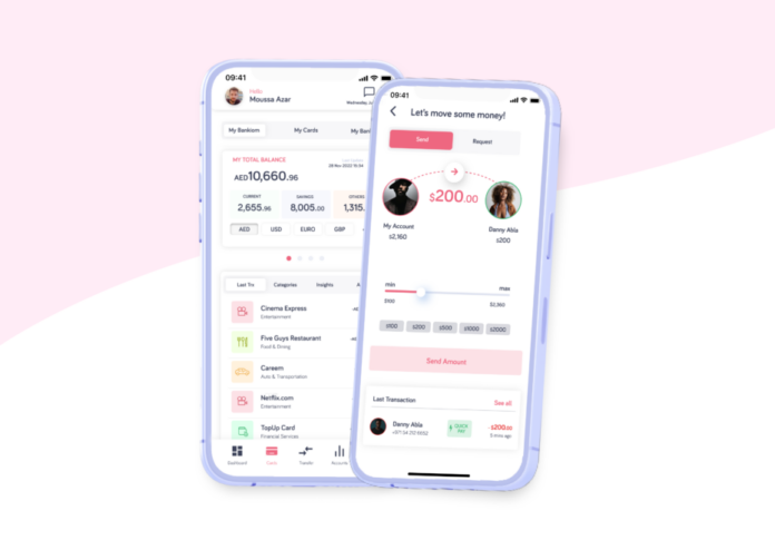 Bankiom provides a digital payment card, AI-powered financial tools and lifestyle-based rewards. Image by Bankiom