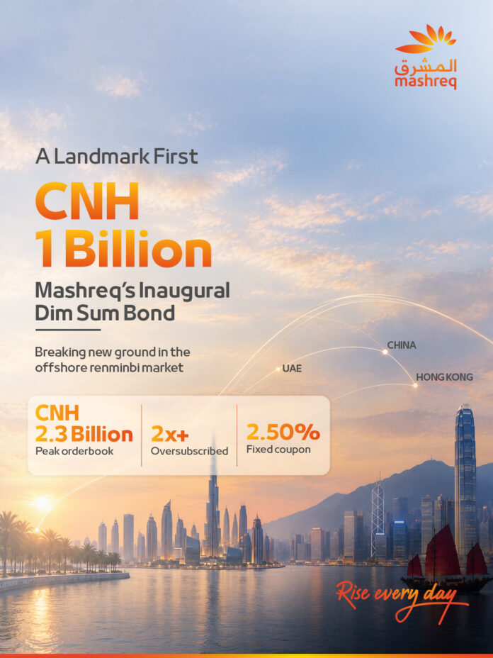 Mashreq Inaugural CNH 1 Billion Bond